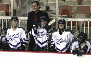 File photo by Ethan Magoc: With the arrival of Penn State to the CHA, Coach Michael Sisti will have a whole new challenge awaiting the Lakers in the 2012-13 season.